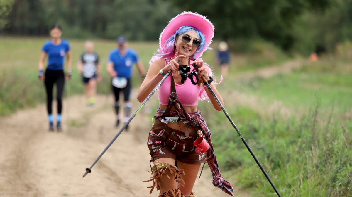 II Bieg Farmera: Marsz Nordic Walking