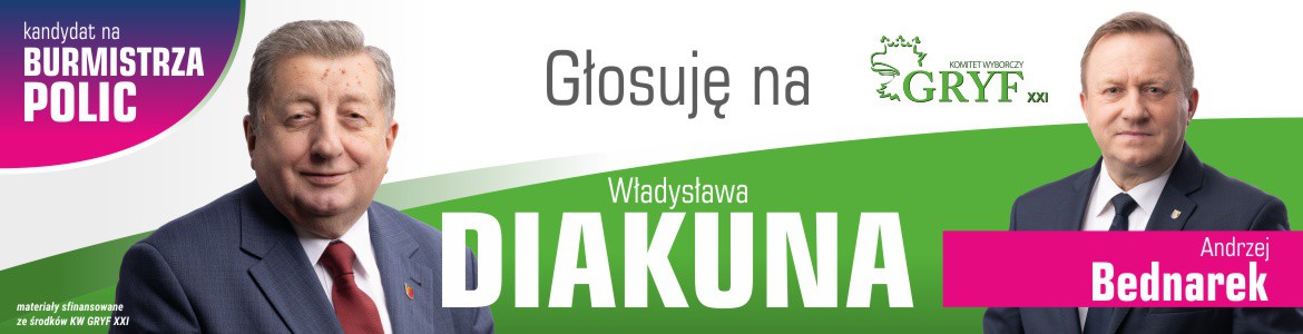 reklama [1170px x 300px] | Header -- Andrzej Bednarek głosuje na Władysława Diakuna