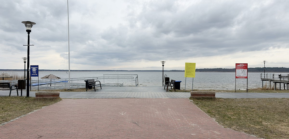 Plaża miejska w Nowym Warpnie
