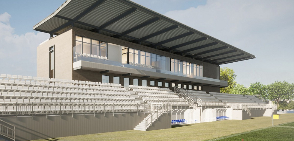 Wizualizacja nowego stadionu Świtu Szczecin