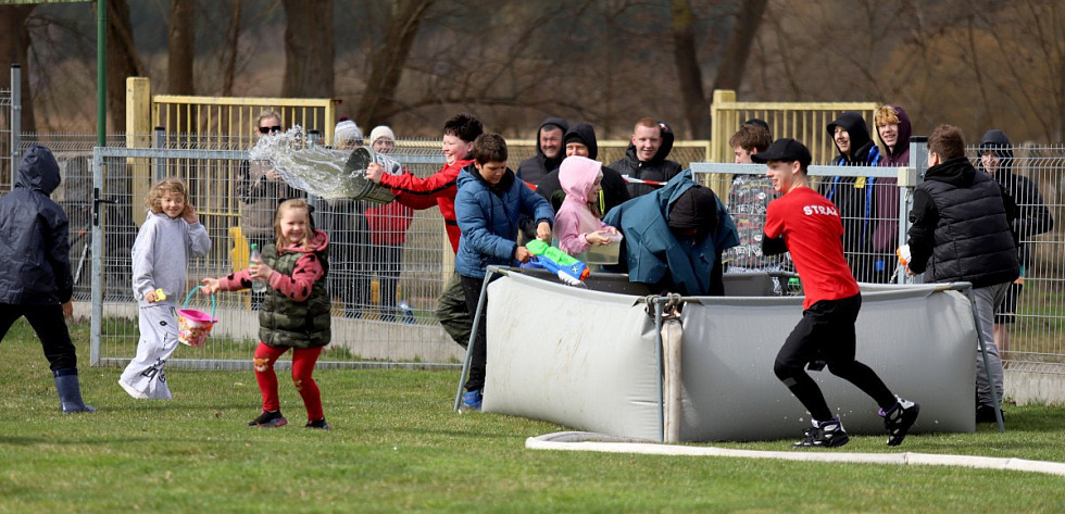 Lany poniedziałek z OSP Trzebież