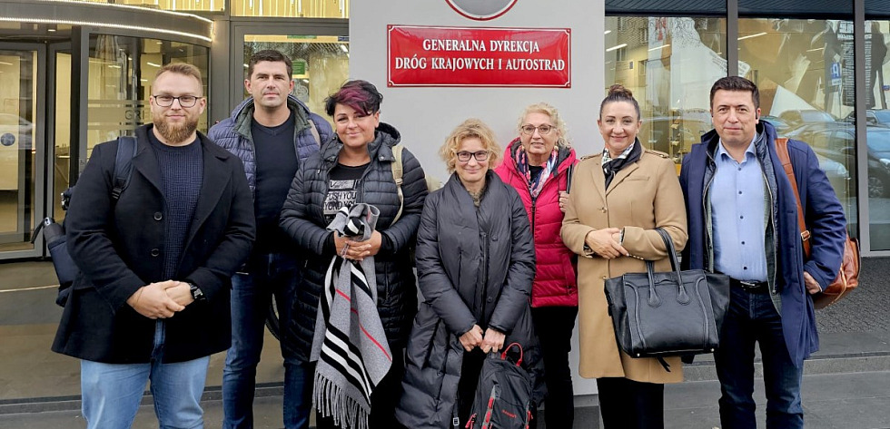 Przedstawiciele lokalnej społeczności oraz władz Gminy Dobra rozmawiali w Warszawie o MOP Sławoszewo