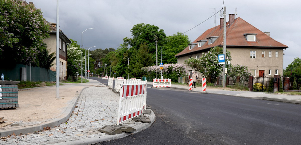 Ulica Cisowa w Policach