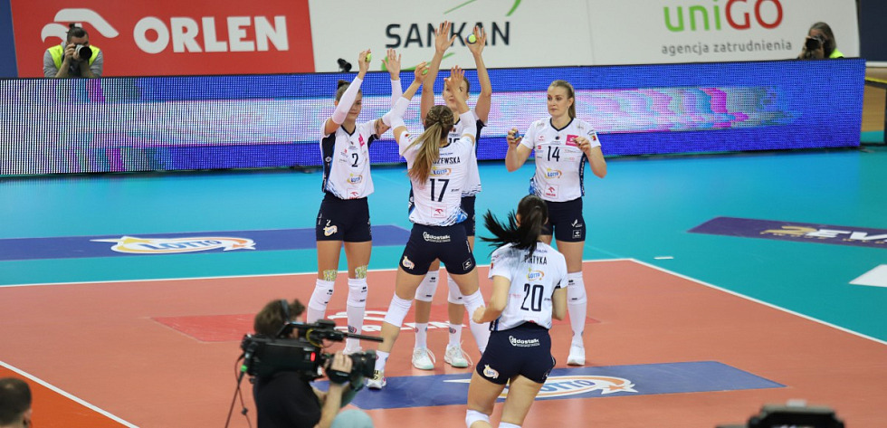 Siatkarki Lotto Chemika Police z ważnym zwycięstwem we Wrocławiu