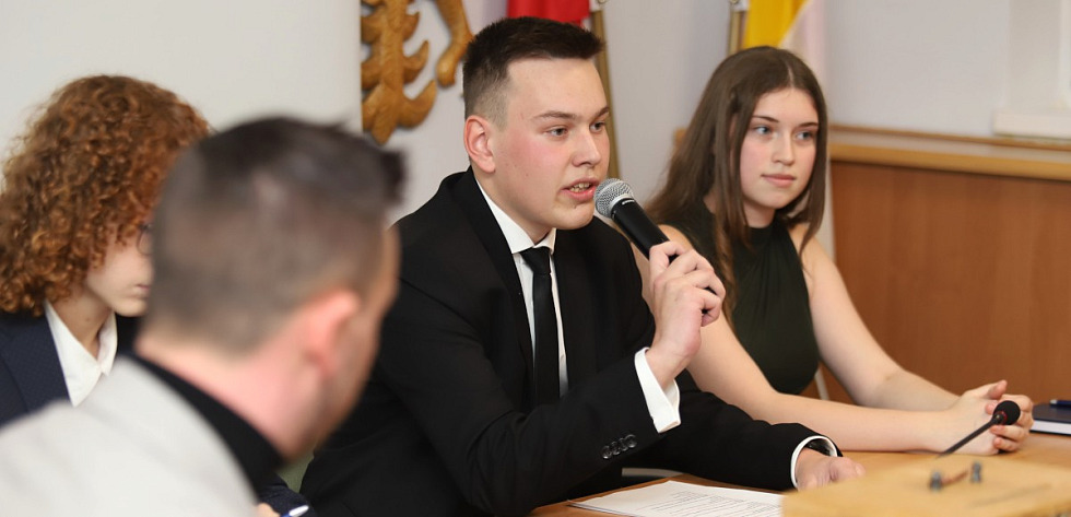 Prezydium Młodzieżowej Rady Miejskiej w Policach