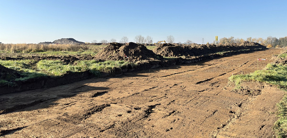 Trwa budowa obwodnicy Kołbaskowa o długości około 5,6 kilometra