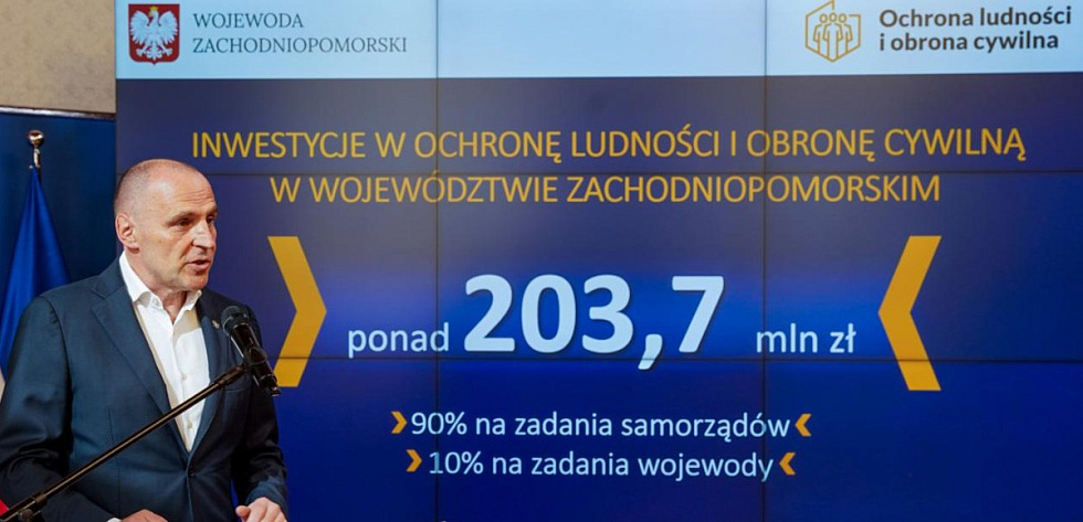 Ponad 200 milionów złotych na poprawę bezpieczeństwa w województwie