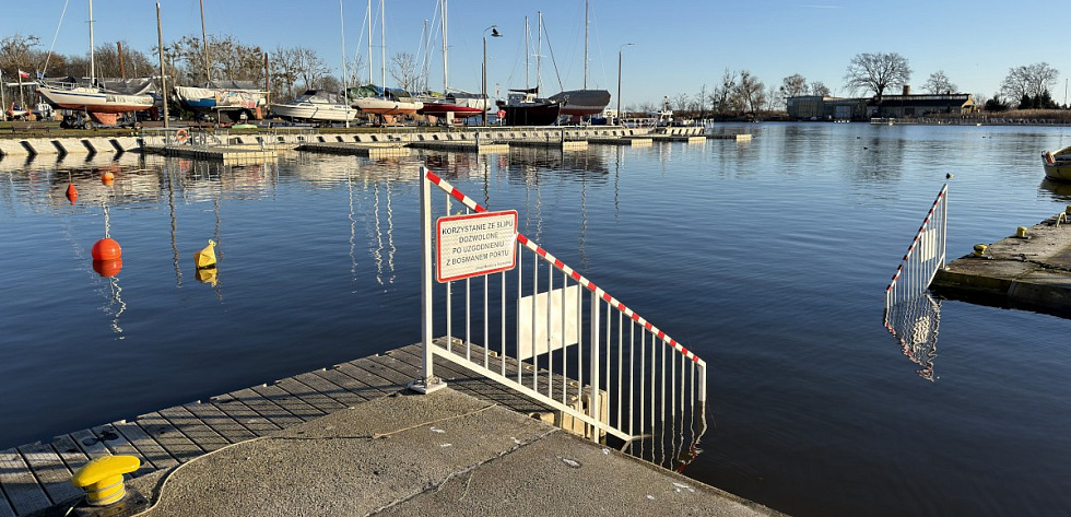 Stan alarmowy w Trzebieży przekroczony