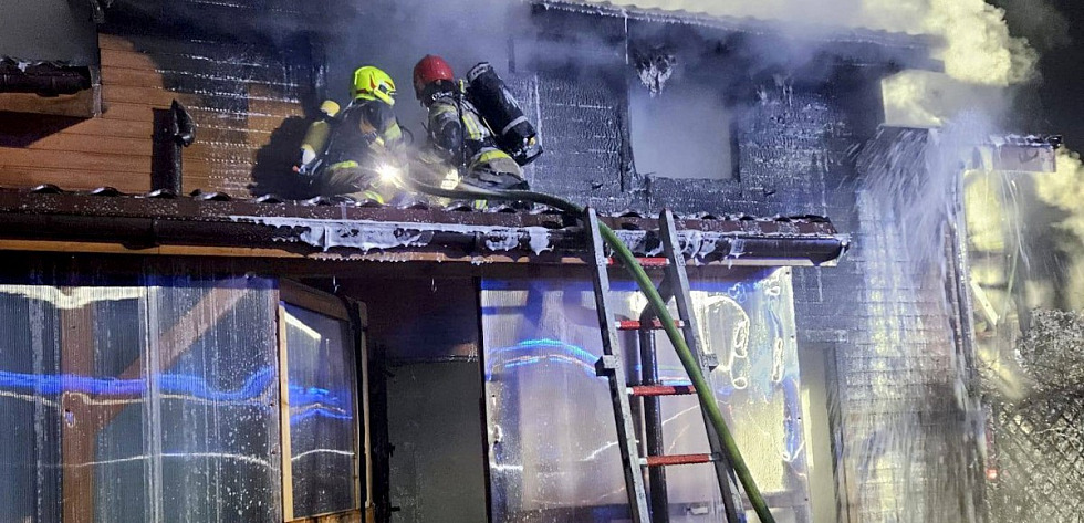 Do pożaru doszło w nocy z czwartku na piątek
