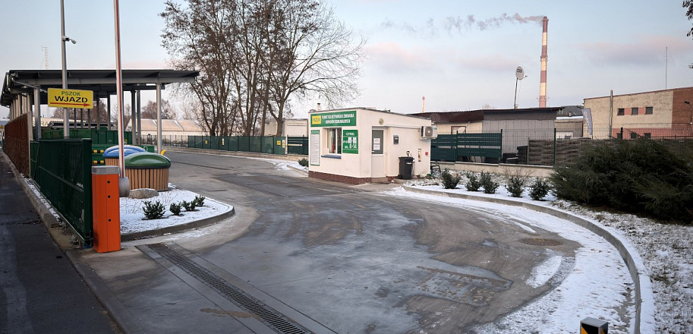 Punkt Selektywnej Zbiórki Odpadów Komunalnych w Policach