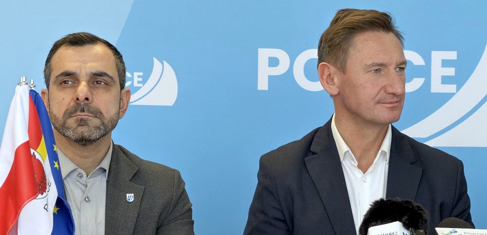 starosta policki Shivan Fate, marszałek województwa zachodniopomorskiego Olgierd Geblewicz