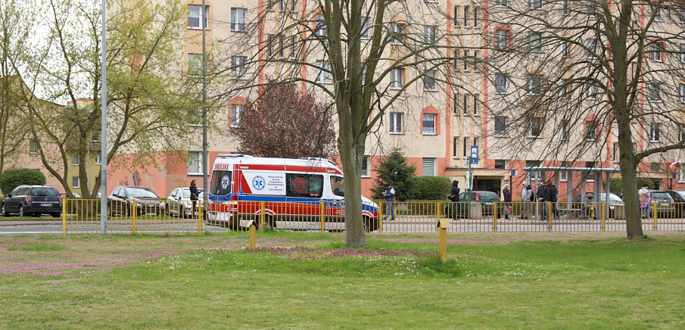 Do zdarzenia doszło na przejściu dla pieszych przy ul. Piłsudskiego w Policach