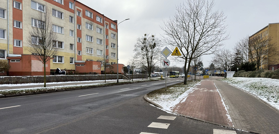 Ulica Siedlecka w Policach