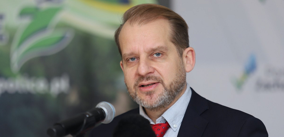 Burmistrz Polic Krystian Kowalewski