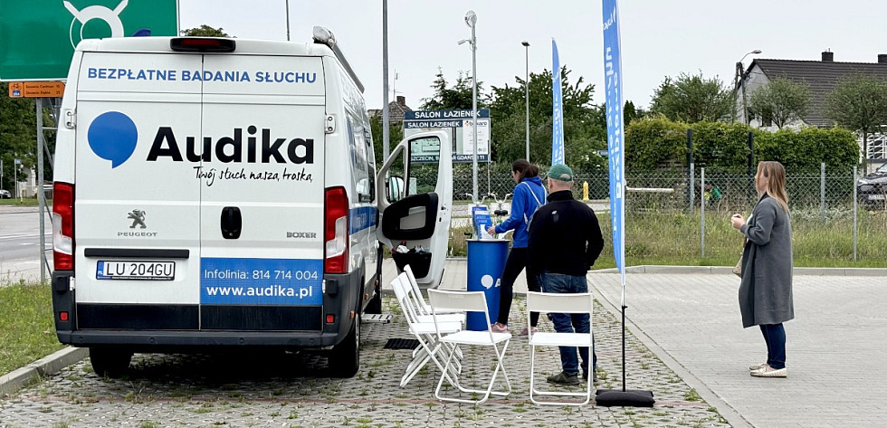 Mobilny punkt diagnostyczny w Gminie Dobra