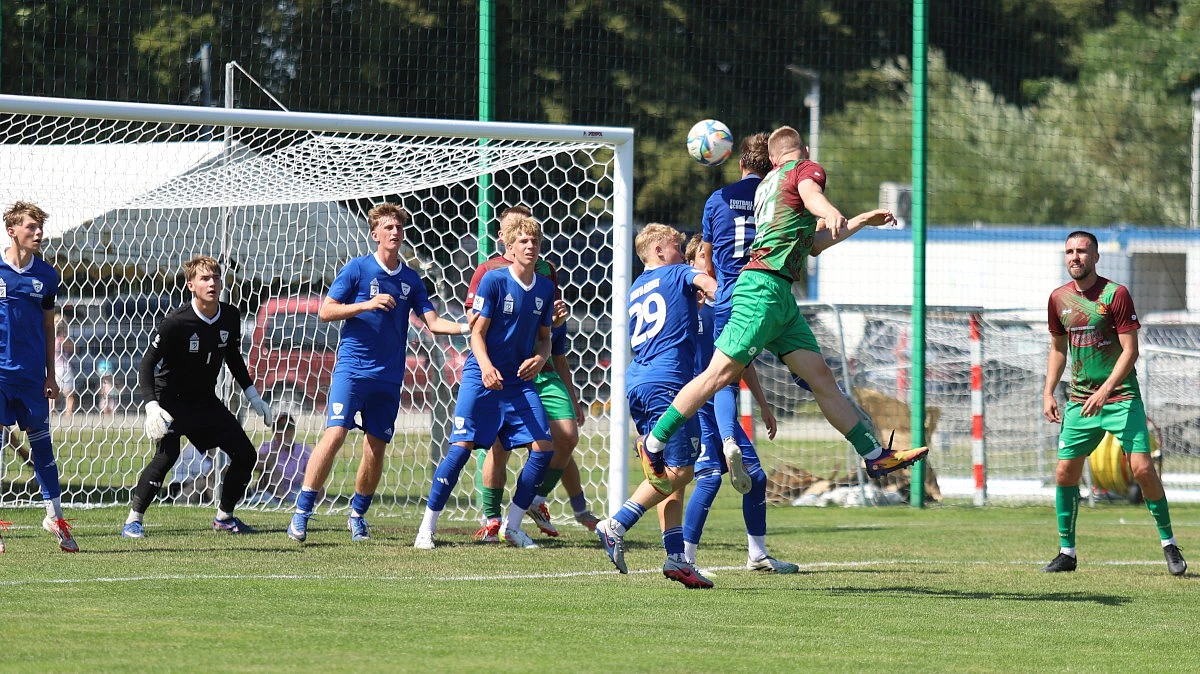 Gabriel Flejter strzelił przeciwko FASE Szczecin dwie bramki