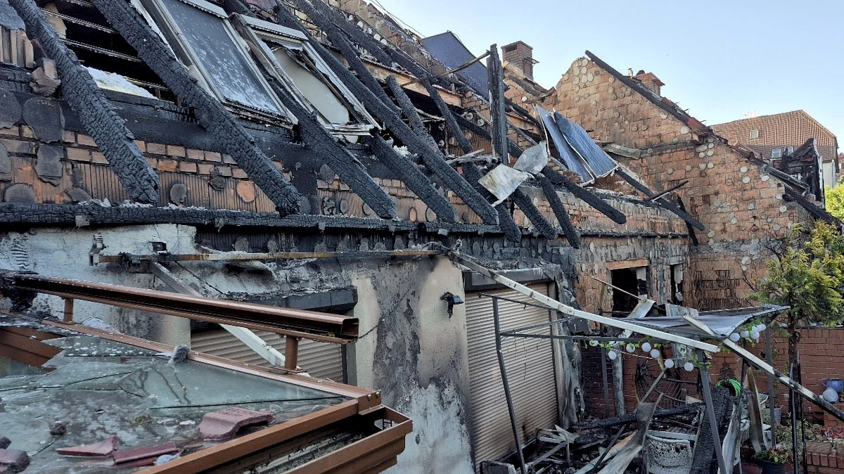 Do pożaru w Przecławiu doszło około godziny 1.30