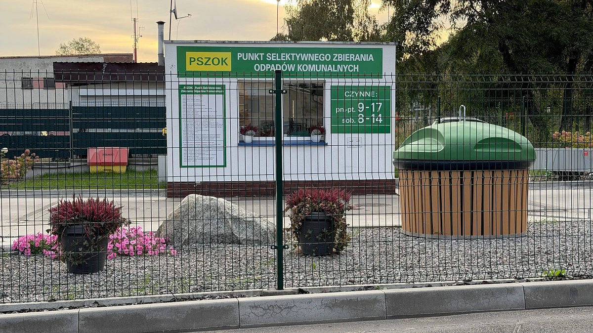 Punkt Selektywnej Zbiórki Odpadów Komunalnych w Policach