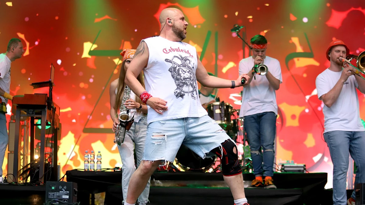 Łydka Grubasa na scenie Dni Polic