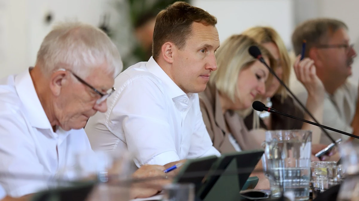 Przewodniczący Komisji Rewizyjnej Adam Jarema