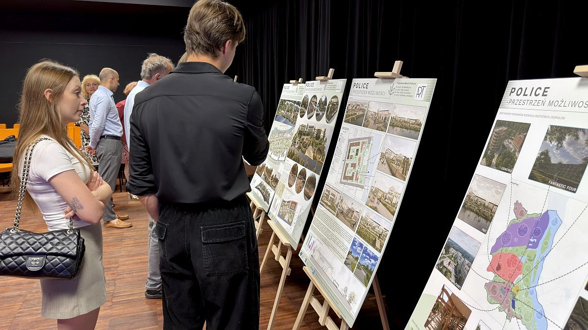 Studenci Wydziału Architektury Zachodniopomorskiego Uniwersytetu Technologicznego w Szczecinie przygotowali projekty urbanistyczno-architektoniczne poświęcone gminie Police