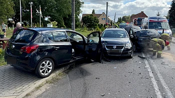 Uciekając przed policją doprowadził do wypadku w Uniemyślu