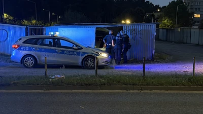 Na miejscu zdarzenia pracują policjanci