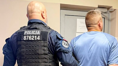Policjanci zatrzymali mężczyznę, który nie zatrzymał się do kontroli
