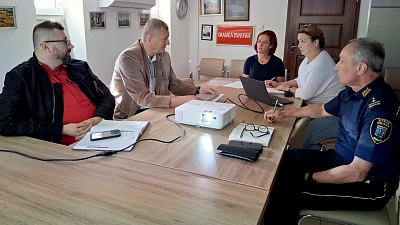 Spotkanie odbyło się w siedzibie Urzędu Gminy Dobra