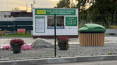 Punkt Selektywnej Zbiórki Odpadów Komunalnych w Policach