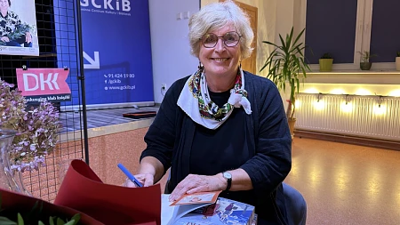 Hanna Cygler spotkała się z czytelnikami w Dobrej