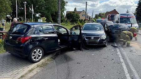 Uciekając przed policją doprowadził do wypadku w Uniemyślu