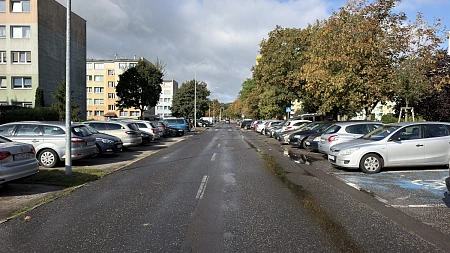 Ulica Wróblewskiego w Policach