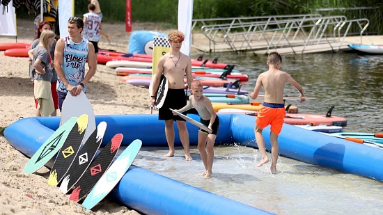 Trzebież pożegna lato na sportowo