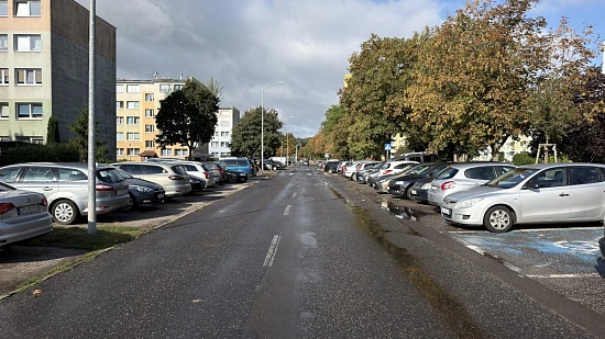 Ulica Wróblewskiego w Policach