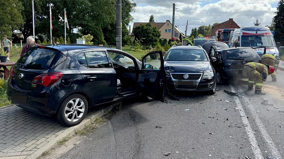 Uciekając przed policją doprowadził do wypadku w Uniemyślu