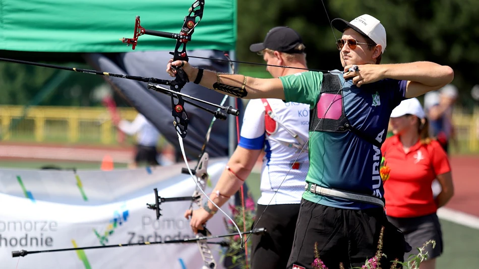 Łucznicy rywalizowali na obiekcie Ośrodka Sportu i Rekreacji w Policach