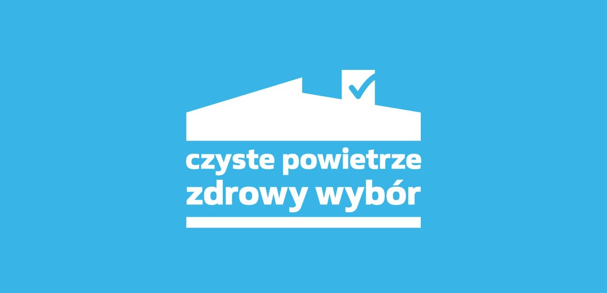 Grafika promująca program "Czyste Powietrze"