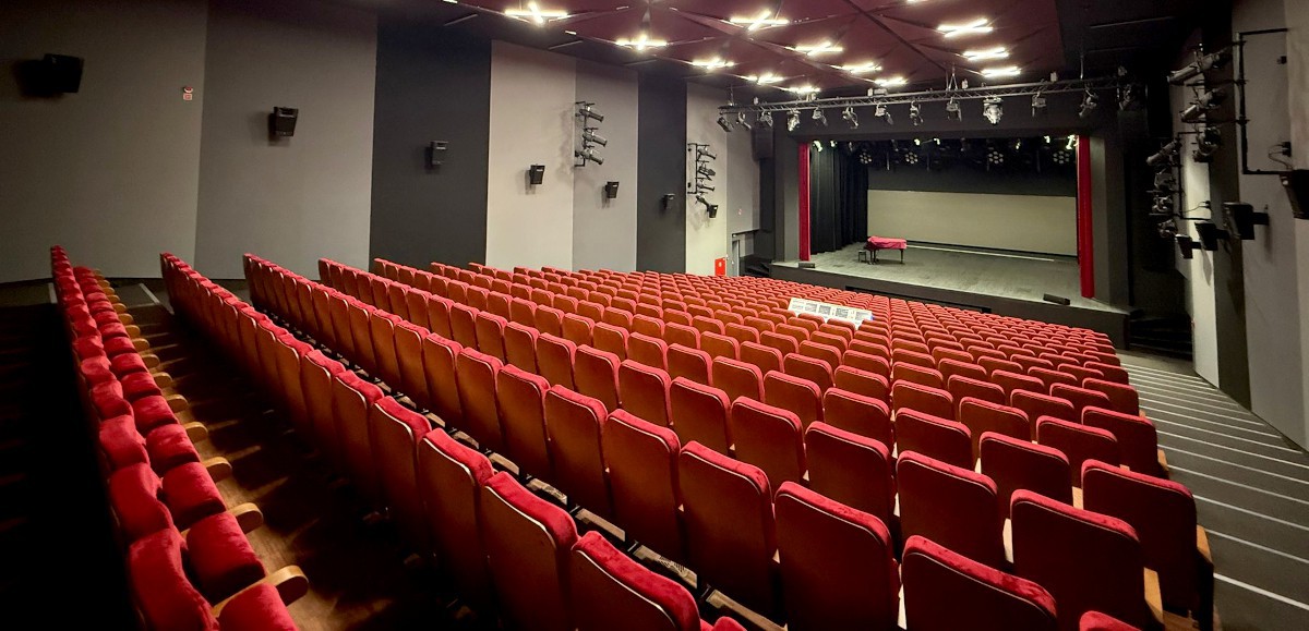 Sala widowiskowa Miejskiego Ośrodka Kultury w Policach