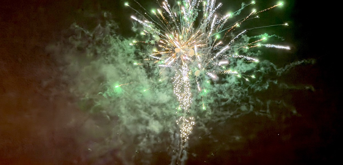 Policzanie hucznie powitali Nowy Rok