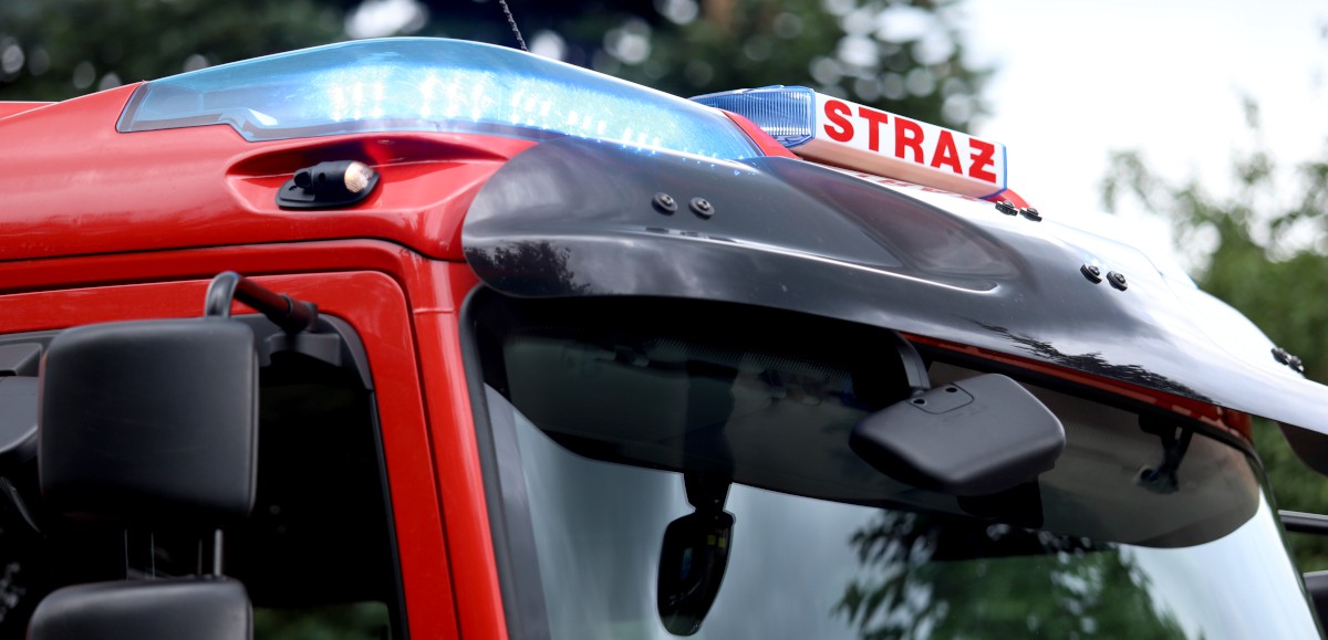 Strażacy ośmiokrotnie wyjeżdzali do zdarzeń w noc Sylwestrową