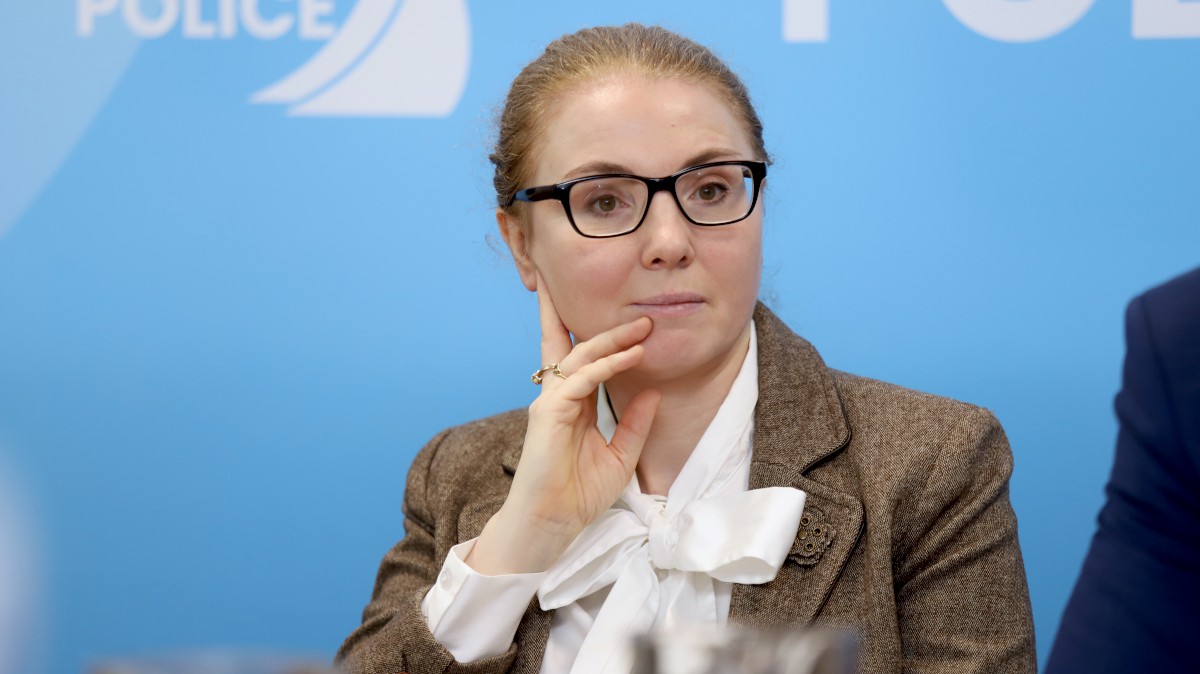 Zastępca burmistrz Polic Magdalena Sosnowska