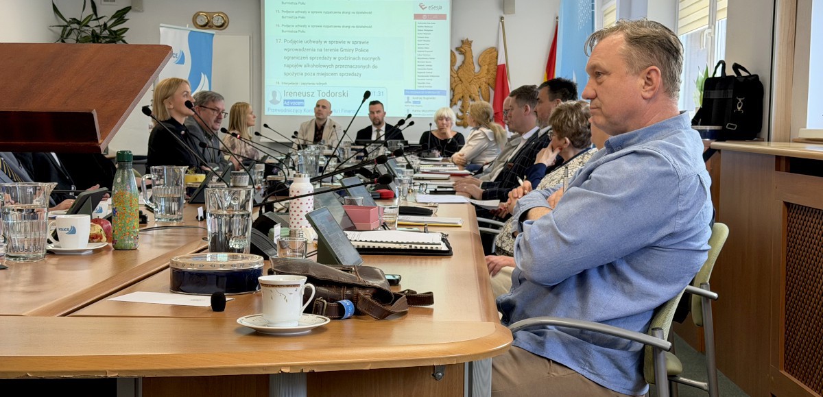 Radni Rady Miejskiej w Policach