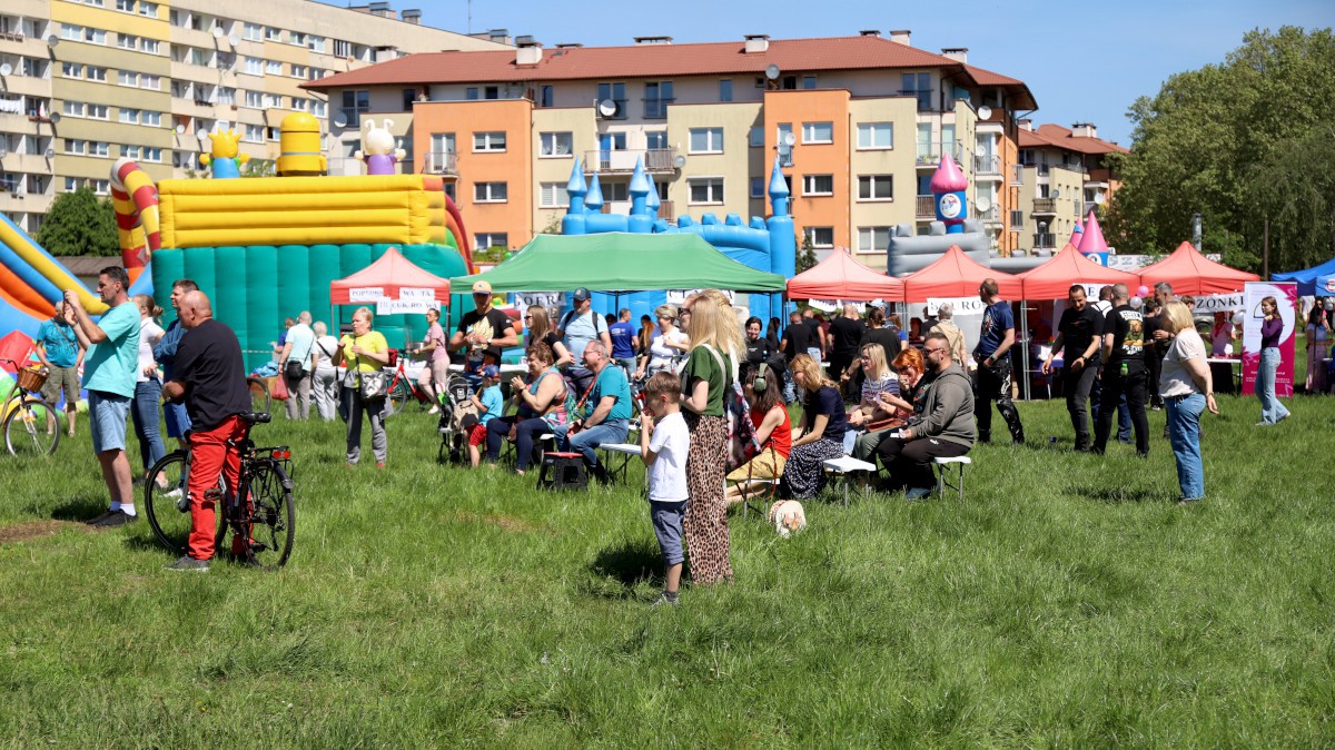 „Ciesz się zdrowiem” przy Galerii Hosso w Policach