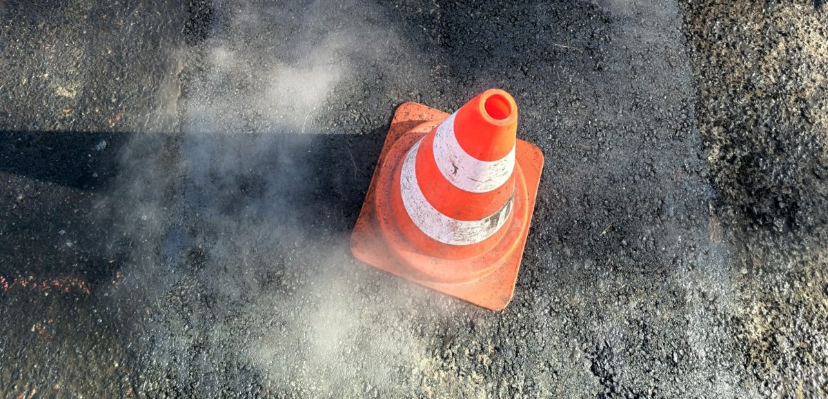 Rozpoczęto prace związane z usuwaniem uszkodzeń nawierzchni powstałych w okresie zimowym