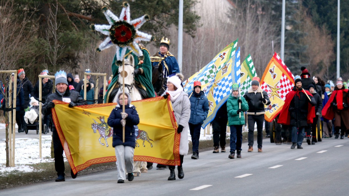 Orszak Trzech Króli przeszedł ulicami Wołczkowa i Dobrej