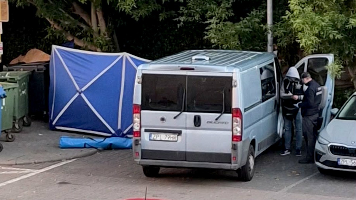Zwłoki odnalezione przy ul. PCK w Policach. Na miejscu pracuje policja
