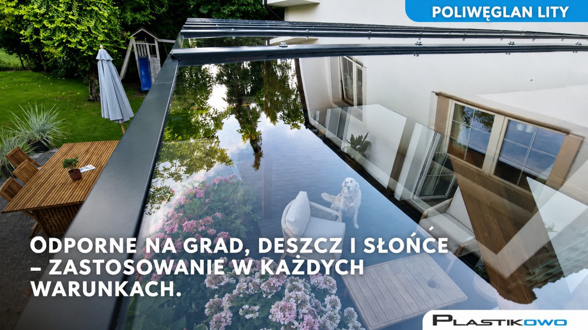 Poliwęglan na dach – lekka i trwała alternatywa dla szkła