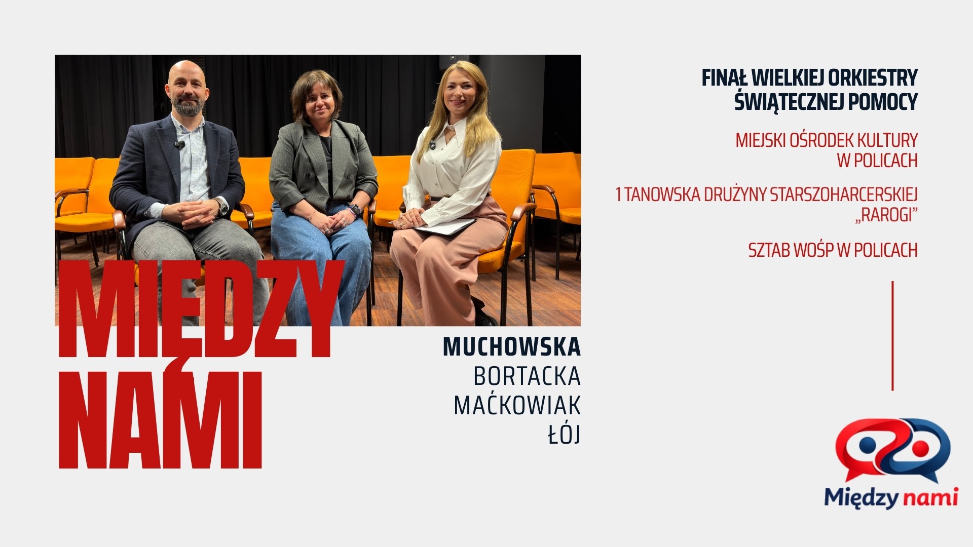 Grafika promująca program "Między nami"