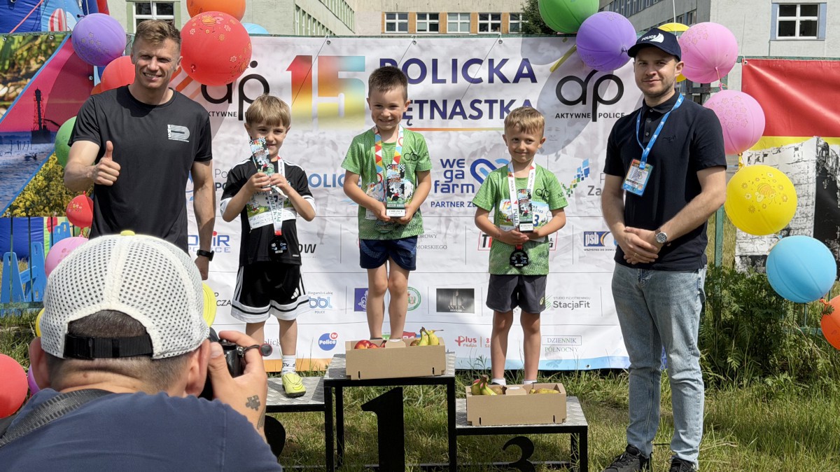 XXXVII Policka Piętnastka. Młodzi sportowcy rywalizowali na polanie